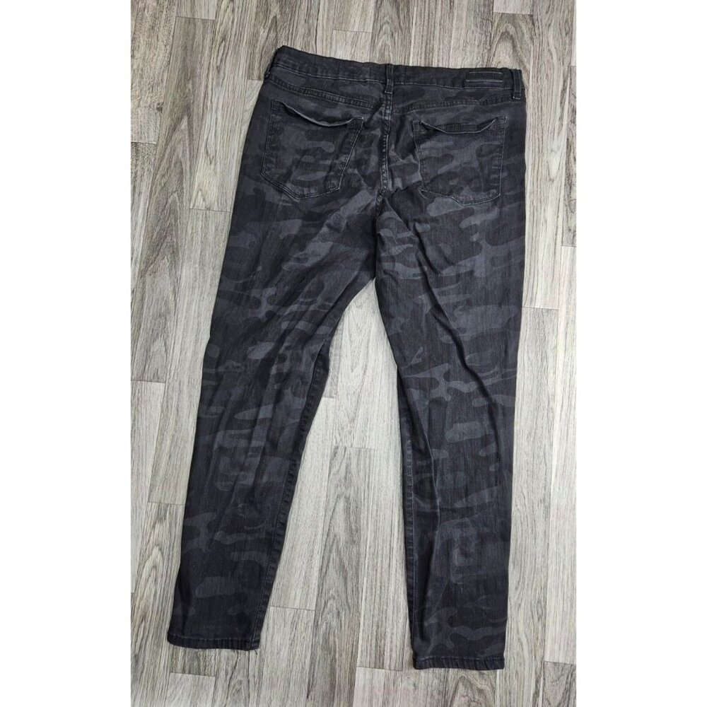 (3/$35) Social Standard By Sanctuary Size 12 Ankle Skinny Camo Black Grey Jeans